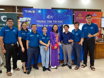 Triển lãm tại sự kiện Hội thảo Chuyển đổi số tỉnh An Giang năm 2024