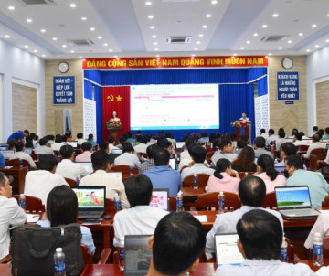 Sở Giáo dục và Đào tạo An Giang tập huấn sử dụng phần mềm Tuyển sinh vào lớp 10 năm học 2024-2025