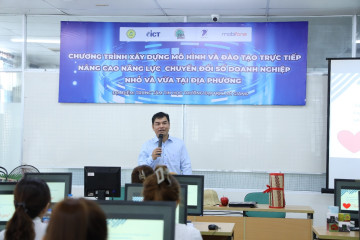 Tập huấn nâng cao năng lực chuyển đổi số cho doanh nghiệp nhỏ và vừa