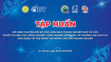 Chương trình tập huấn và đào tạo nâng cao năng lực chuyển đổi số cho cán bộ, doanh nghiệp lần 5